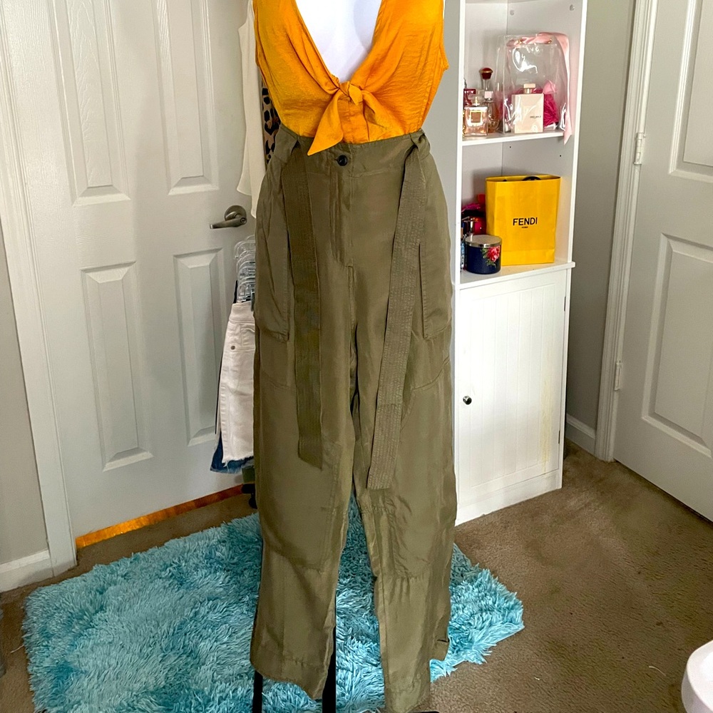 Rag & Bone Silk Relaxed Pants